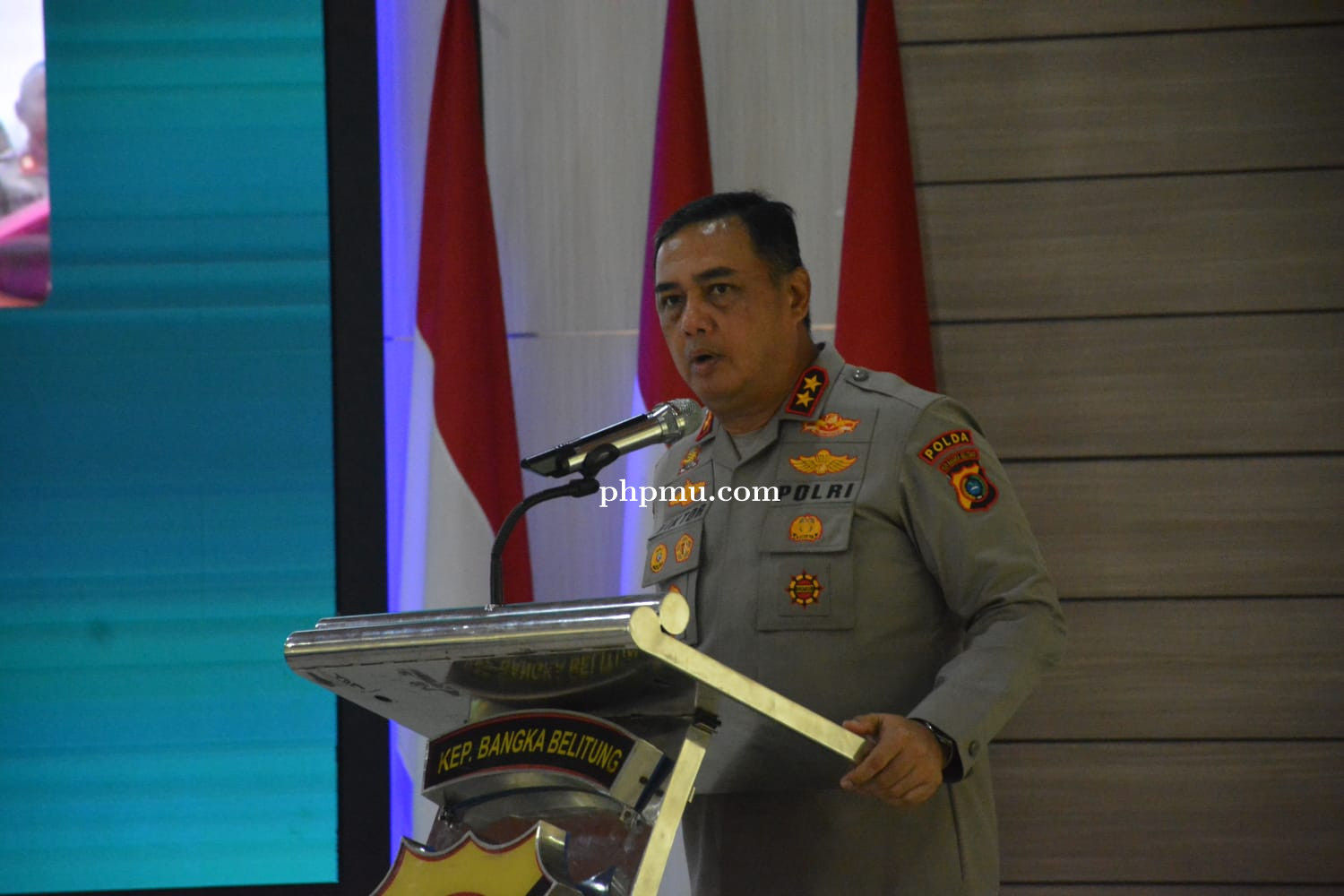 Kapolda Babel Buka Latpra Operasi Tambang Menumbing 2025