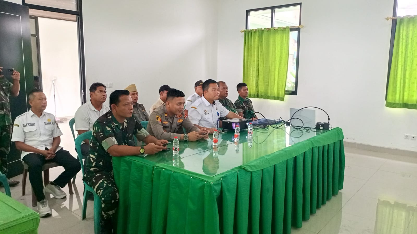 Polsek Panongan Ikuti Vicon Panen Raya, Dukung Program Swasembada Pangan Nasional