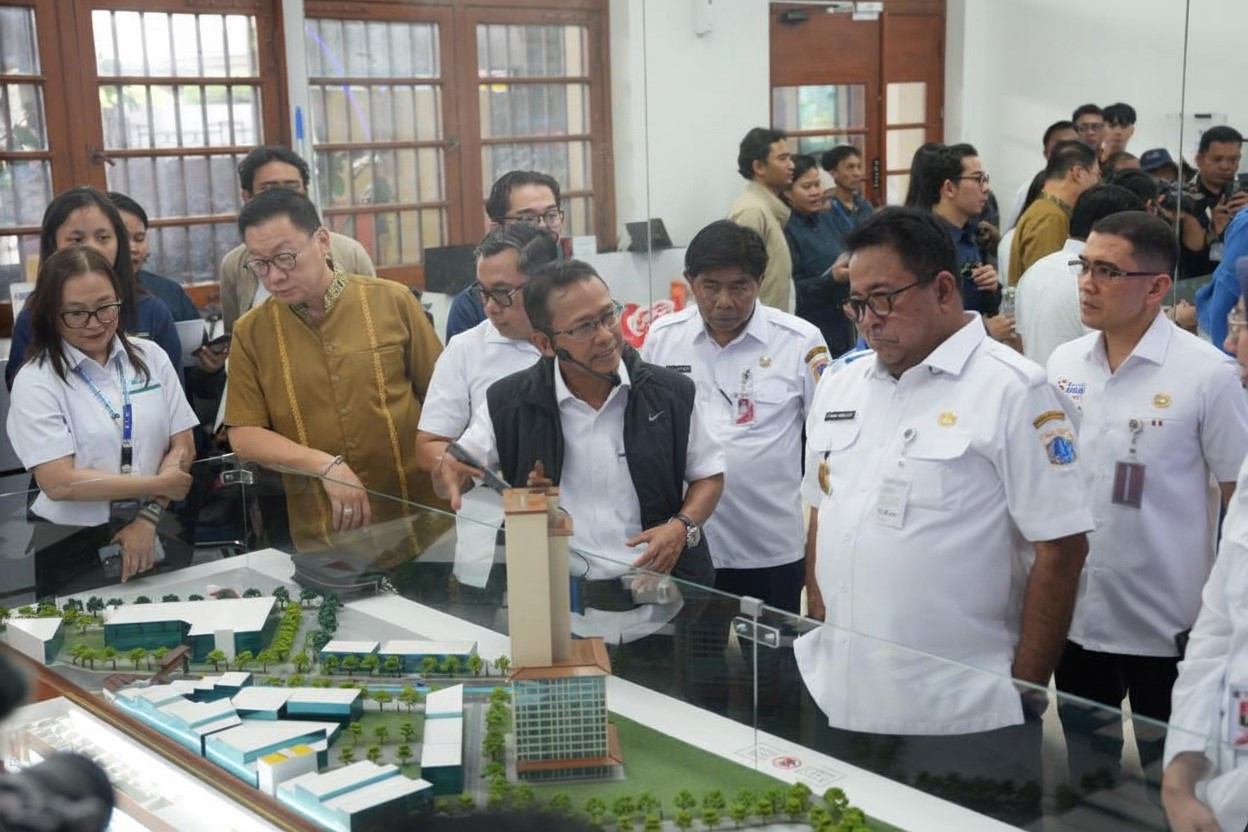 Wagub DKI Jakarta Tinjau Kawasan Kota Tua di Taman Sari Jakbar